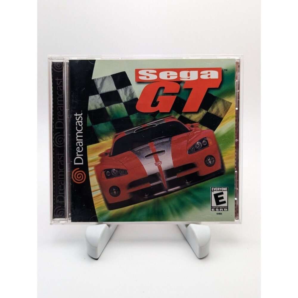 Sega GT (Sega Dreamcast, 2000) Complete w/ Manual CIB ~ Tested & Works